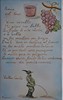 Plate with poetry.